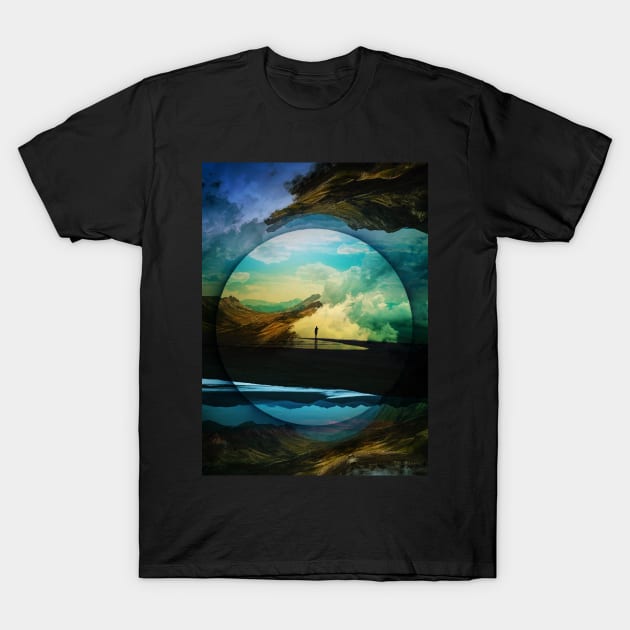 Sphere Reality T-Shirt by stohitro